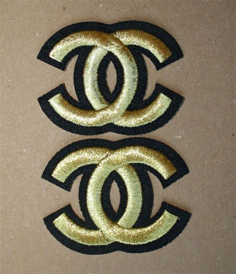 chanel embroidered patches